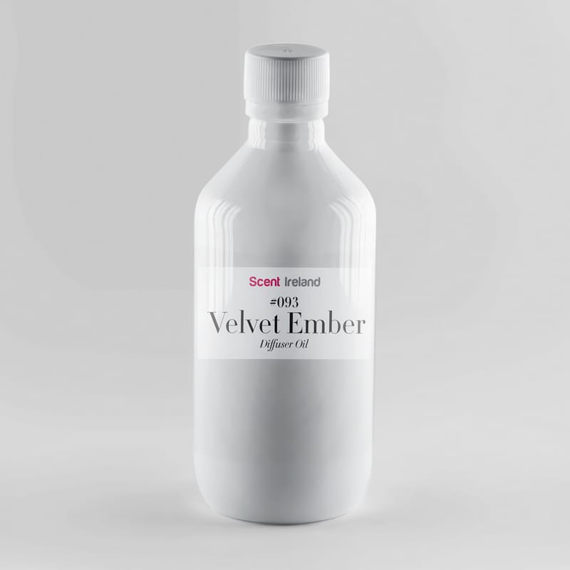 Leather diffuser oil with sandalwood and amber