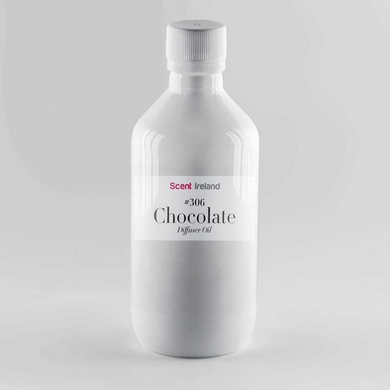 Chocolate fragrance oil bottle for electric diffusers